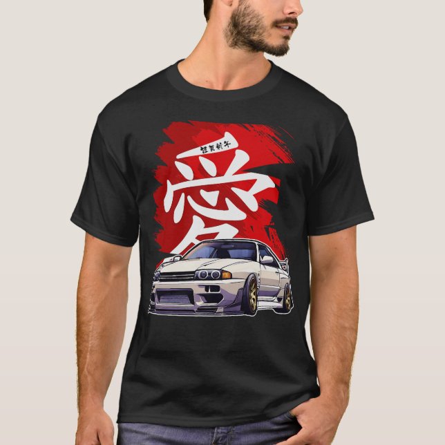 S2 Drifting Drift Car (207) T-Shirt (Vorderseite)