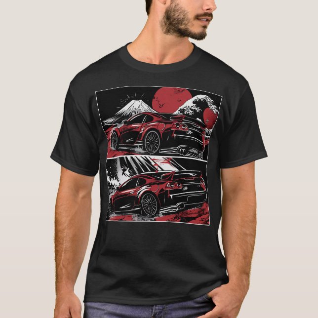 S2 Drifttriebwagen (52) T-Shirt (Vorderseite)