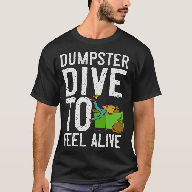 S2 Dumpster Diving (109) T-Shirt (Vorderseite)