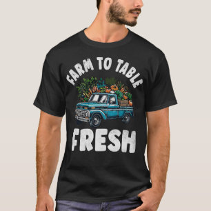 S2-Farm an den Tisch ernähren sich von lokalem lan T-Shirt