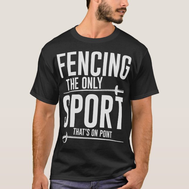 S2 Fencing Fencer (125) T-Shirt (Vorderseite)
