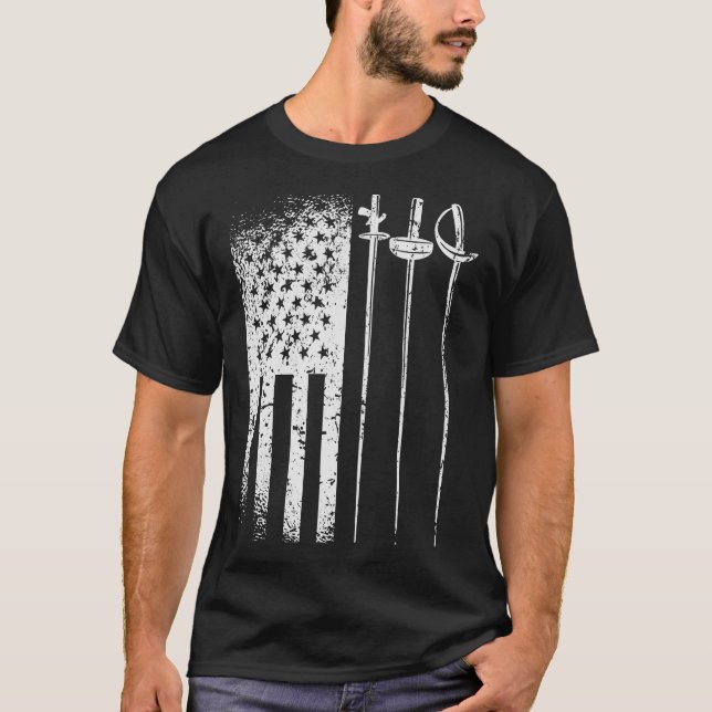 S2 Fencing Fencer (34) T-Shirt (Vorderseite)