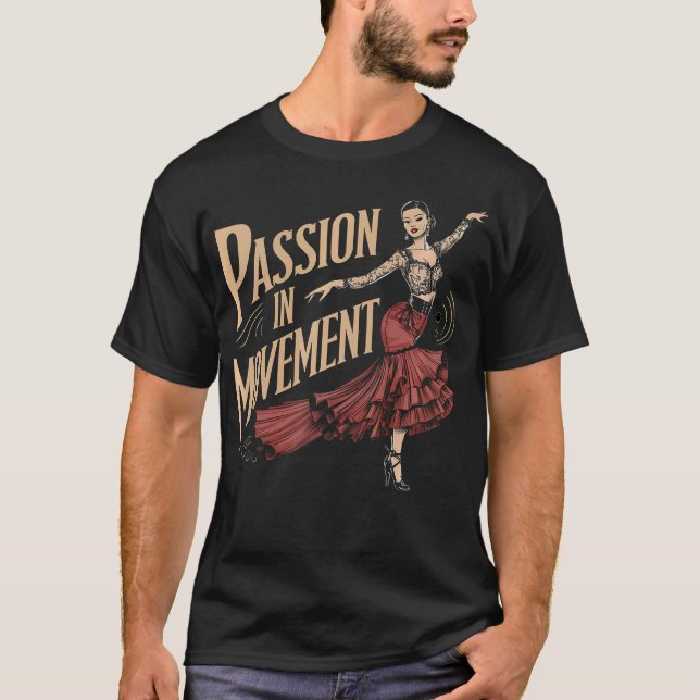 S2 Flamenco (63) T-Shirt (Vorderseite)
