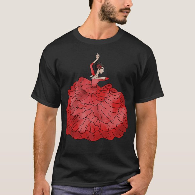 S2 Flamenco (9) T-Shirt (Vorderseite)
