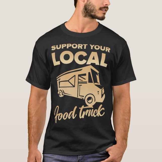 S2 Food Truck Food Trucks (17) T-Shirt (Vorderseite)