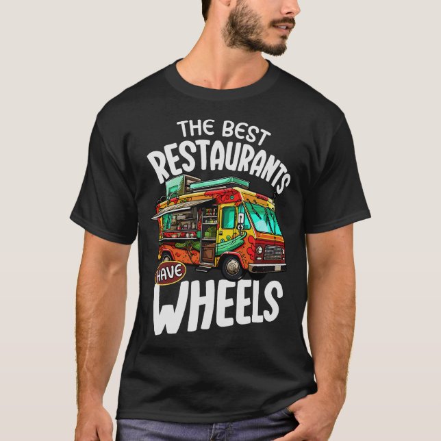 S2 Food Truck Food Trucks (28) T-Shirt (Vorderseite)