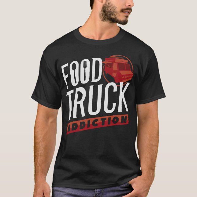 S2 Food Truck Food Trucks (47) T-Shirt (Vorderseite)