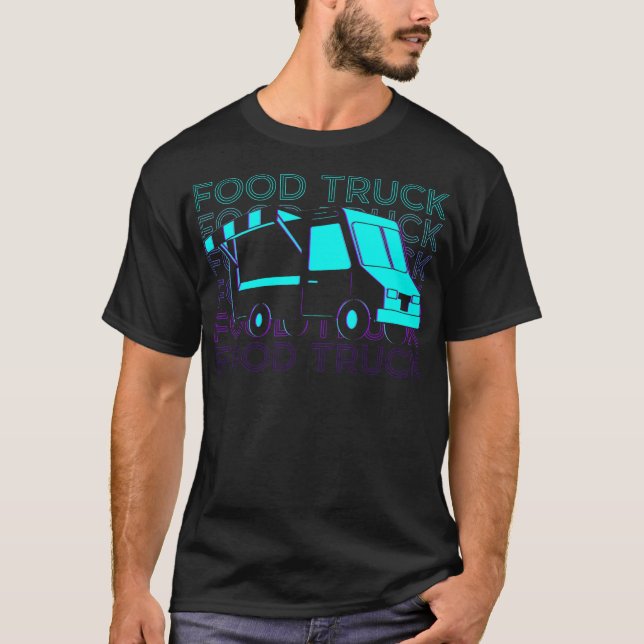 S2 Food Truck Food Trucks (66) T-Shirt (Vorderseite)