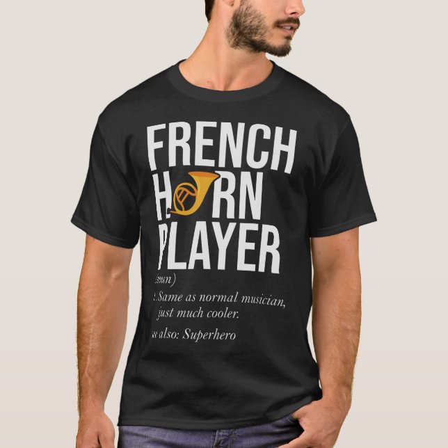 S2 French Horn (31) T-Shirt (Vorderseite)
