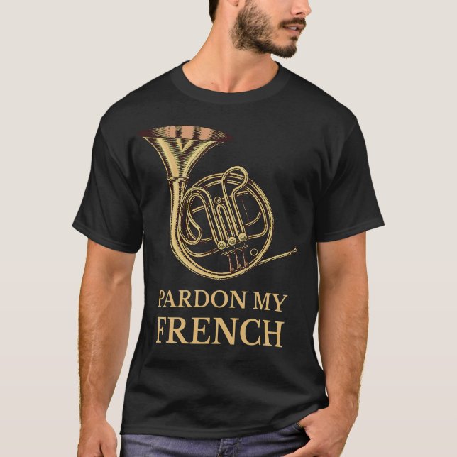 S2 French Horn (90) T-Shirt (Vorderseite)