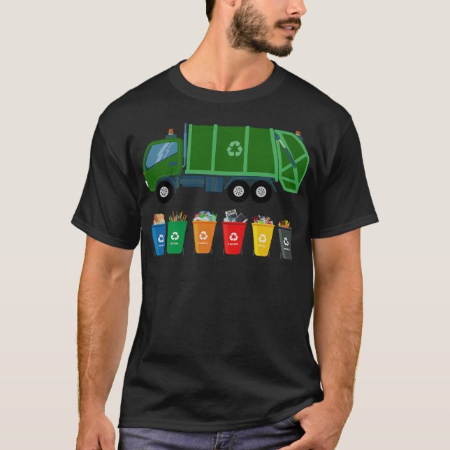 S2 Garbage Truck (87) T-Shirt (Vorderseite)