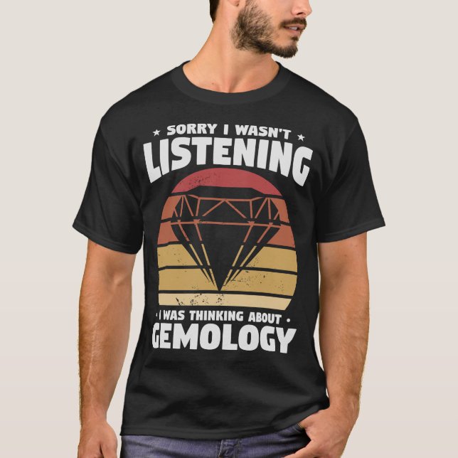 S2 Gemology Gemologist Gemstone Gemstones (16) T-Shirt (Vorderseite)