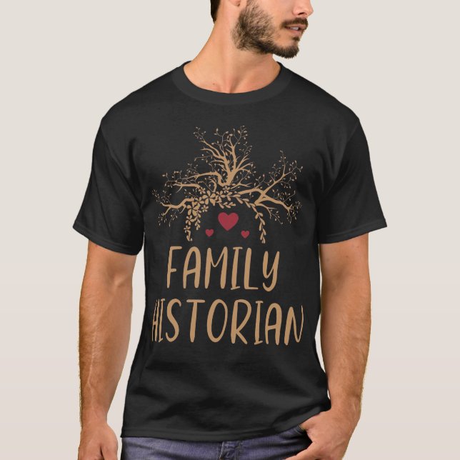 S2 Genealogy Genealogist Family Tree (230) T-Shirt (Vorderseite)