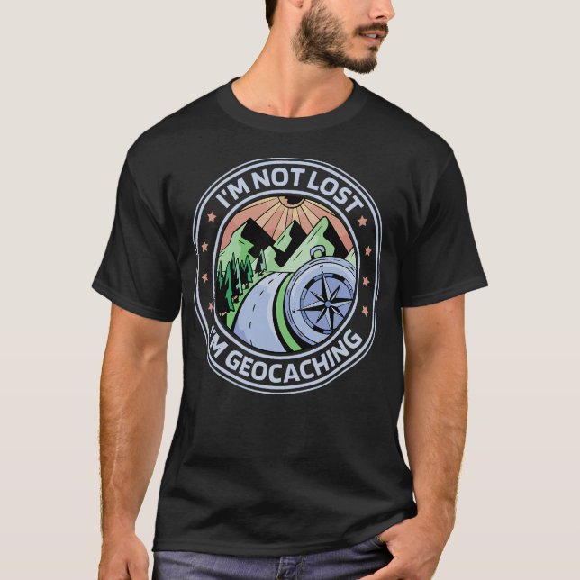 S2 Geocaching Geocache Geocacher (10) T-Shirt (Vorderseite)
