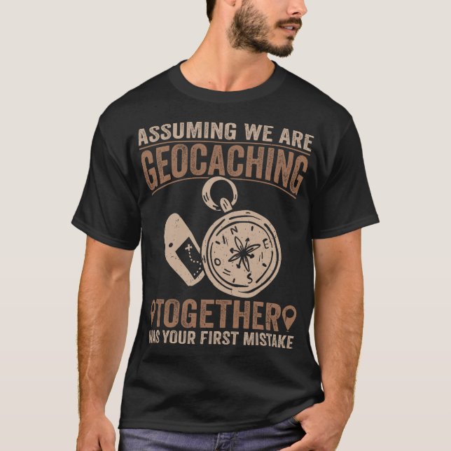 S2 Geocaching Geocache Geocacher (169) T-Shirt (Vorderseite)