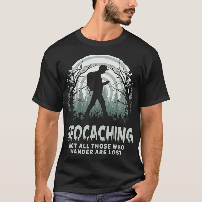 S2 Geocaching Geocache Geocacher (189) T-Shirt (Vorderseite)