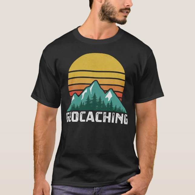 S2 Geocaching Geocache Geocacher (38) T-Shirt (Vorderseite)