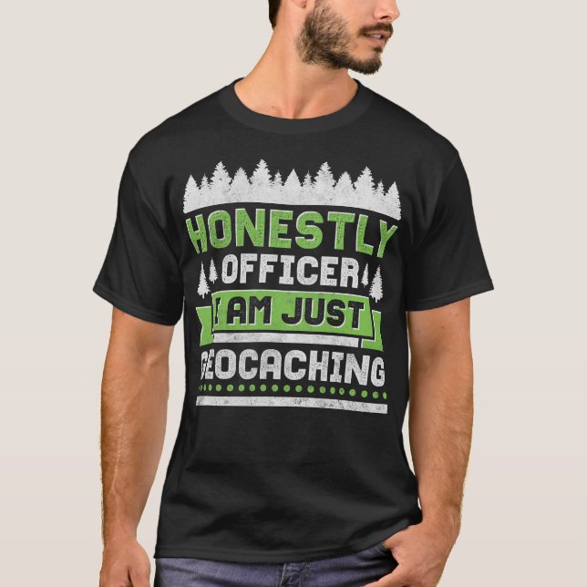 S2 Geocaching Geocache Geocacher (81) T-Shirt (Vorderseite)