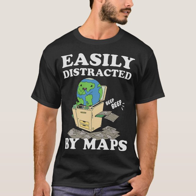 S2 Geography Geographer (129) T-Shirt (Vorderseite)