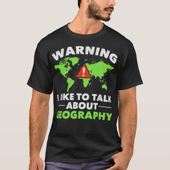 S2 Geography Geographer (144) T-Shirt (Vorderseite)