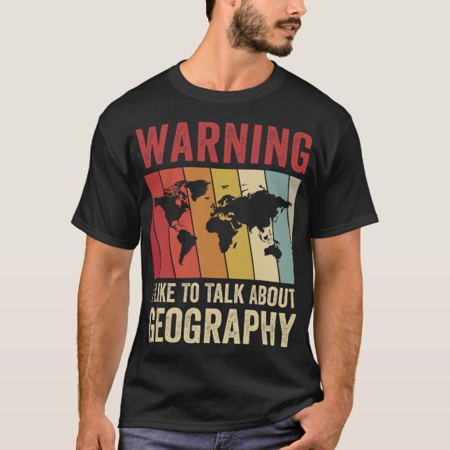 S2 Geography Geographer (36) T-Shirt (Vorderseite)