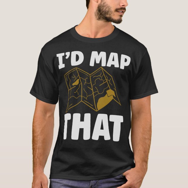 S2 Geography Geographer (55) T-Shirt (Vorderseite)