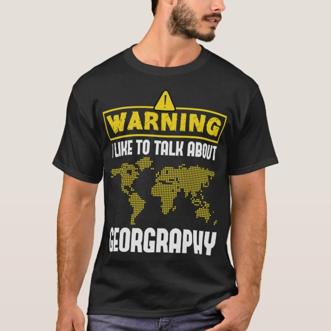 S2 Geography Geographer (96) T-Shirt (Vorderseite)