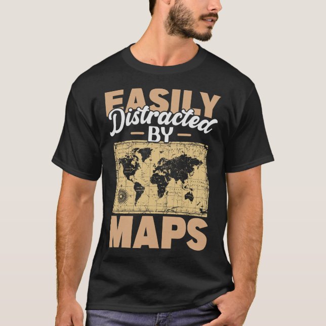 S2 Geography Geographer (98) T-Shirt (Vorderseite)