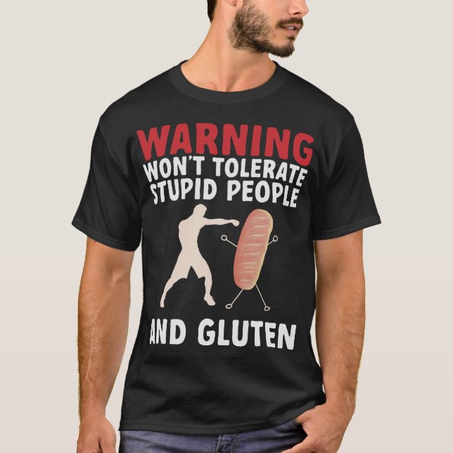 S2 Gluten Free Celiac Gluten Intolerance (10) T-Shirt (Vorderseite)