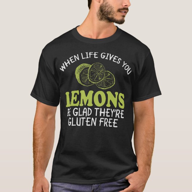 S2 Gluten Free Celiac Gluten Intolerance (86) T-Shirt (Vorderseite)