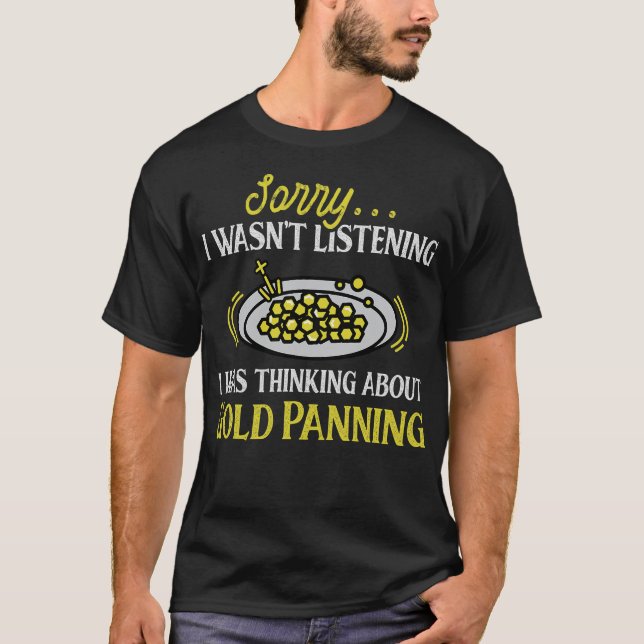 S2 Gold Panning Gold Panner (126) T-Shirt (Vorderseite)