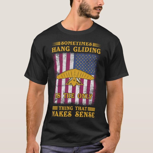 S2 Hang Gliding Hang Glider (50) T-Shirt (Vorderseite)