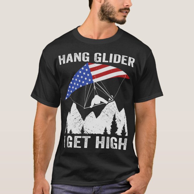 S2 Hang Gliding Hang Glider (86) T-Shirt (Vorderseite)