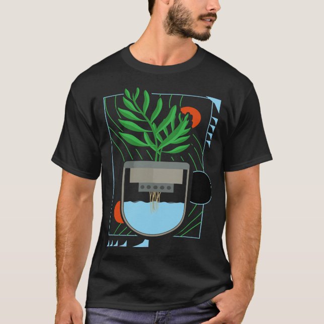 S2 Hydroponik Hydroponisch (90) T-Shirt (Vorderseite)