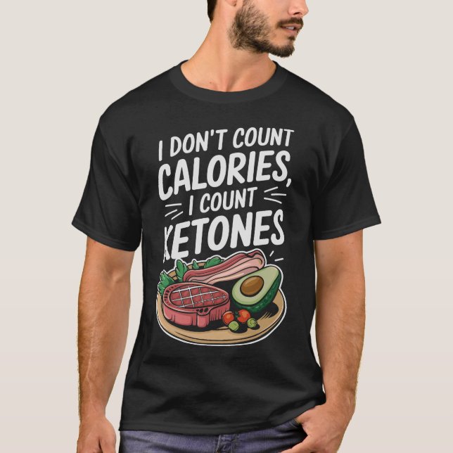 S2 Keto Diät Ketogenische Ketone Ketone Ketosis (4 T-Shirt (Vorderseite)