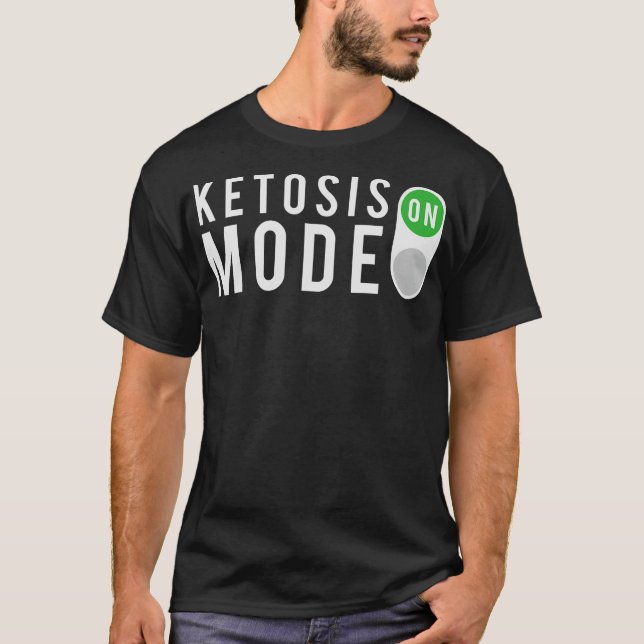 S2 Keto Diät Ketogenische Ketone Ketone Ketosis (8 T-Shirt (Vorderseite)