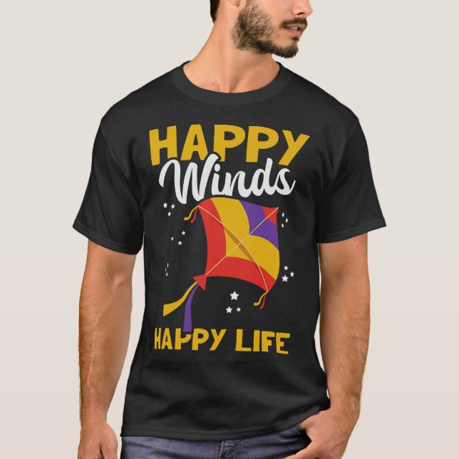 S2 Kite Flying Fly Kites (121) T-Shirt (Vorderseite)