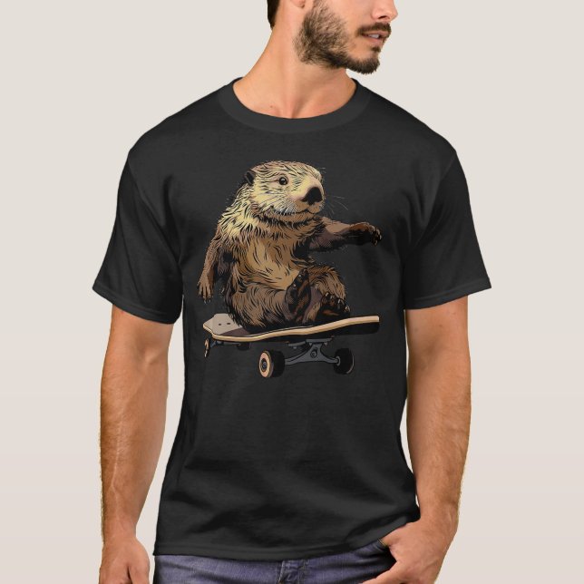 S2 Longboarding Longboard Longboarder (137) T-Shirt (Vorderseite)