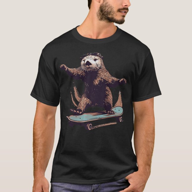 S2 Longboarding Longboard Longboarder (138) T-Shirt (Vorderseite)