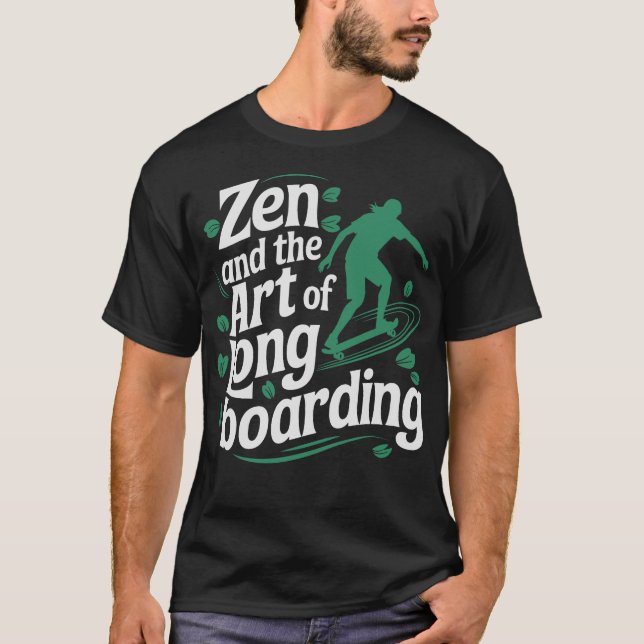 S2 Longboarding Longboard Longboarder (163) T-Shirt (Vorderseite)