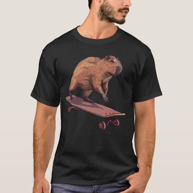 S2 Longboarding Longboard Longboarder (46) T-Shirt (Vorderseite)