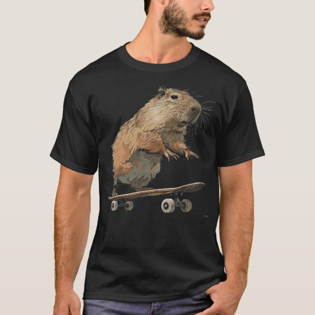 S2 Longboarding Longboard Longboarder (77) T-Shirt (Vorderseite)