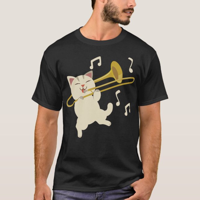 S2 Posaunist Posaune (64) T-Shirt (Vorderseite)