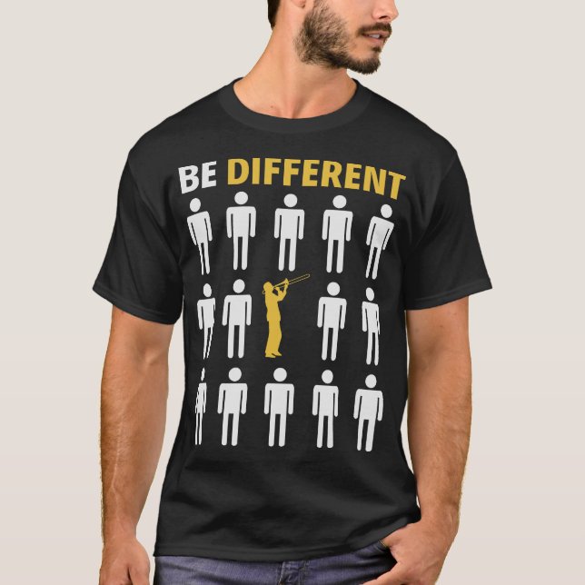 S2 Posaunist Posaune (70) T-Shirt (Vorderseite)