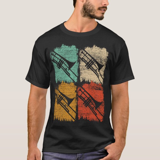 S2 Posaunist Posaune (71) T-Shirt (Vorderseite)