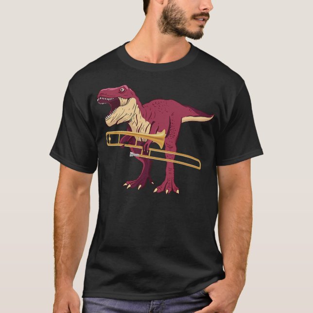 S2 Posaunist Posaune (77) T-Shirt (Vorderseite)