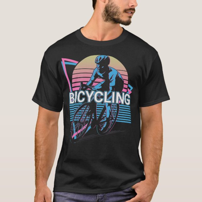 S2 Radfahrrad-Radfahrrad (64) T-Shirt (Vorderseite)