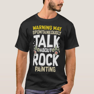 S2 Rock Painting Paint Rocks (67) T-Shirt