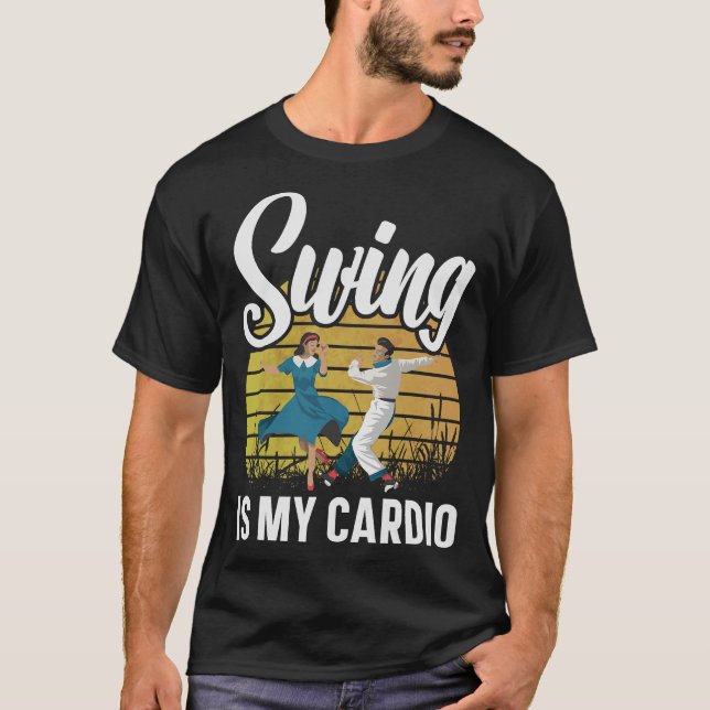 S2 Swing-Tanz Swing Dance Swing-Tänzer (8) T-Shirt (Vorderseite)