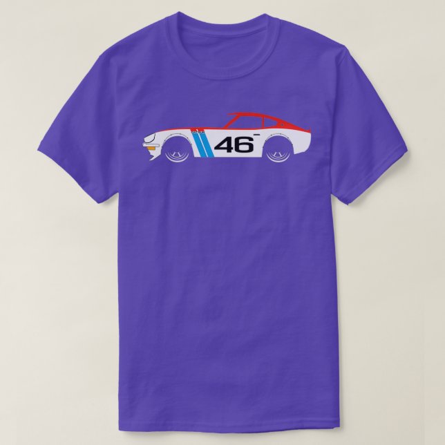 S30 in Datsun Racing Livery T-Shirt (Design vorne)